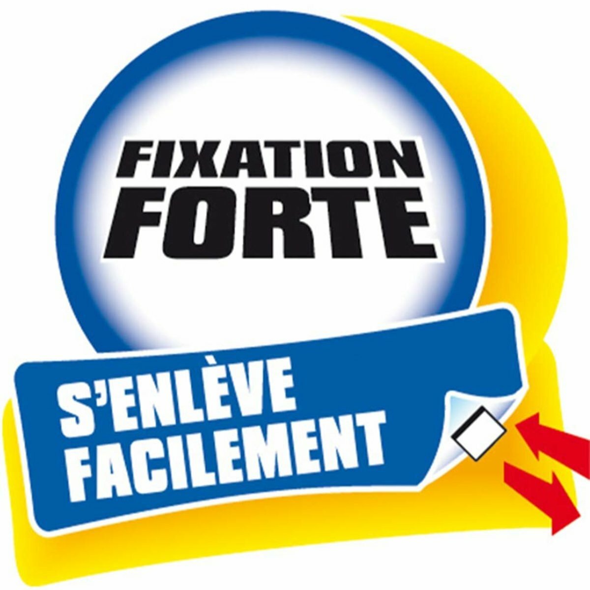 UHU - 德國UHU® 可移無痕寶貼, 黃色 80粒裝《香港行貨》- 1包