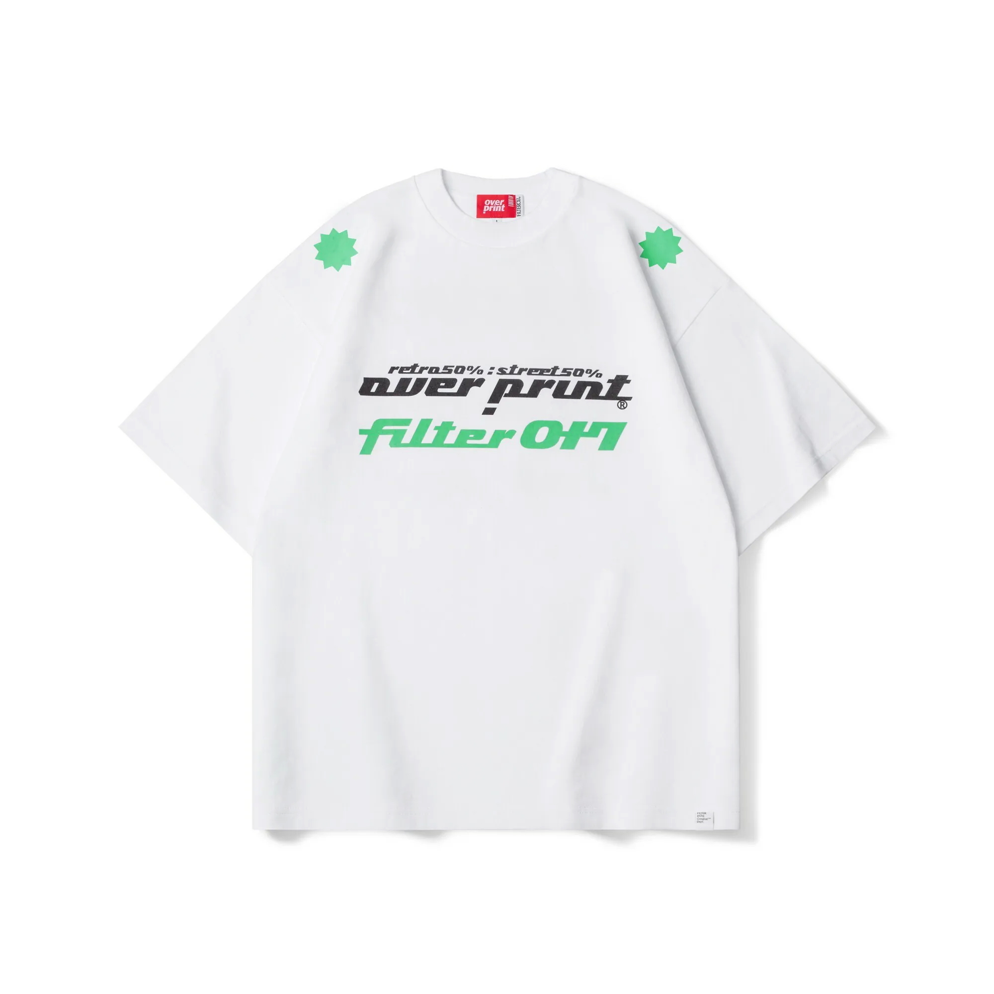 【車庫服飾】FILTER017 x OVER PRINT / PARADICE短T