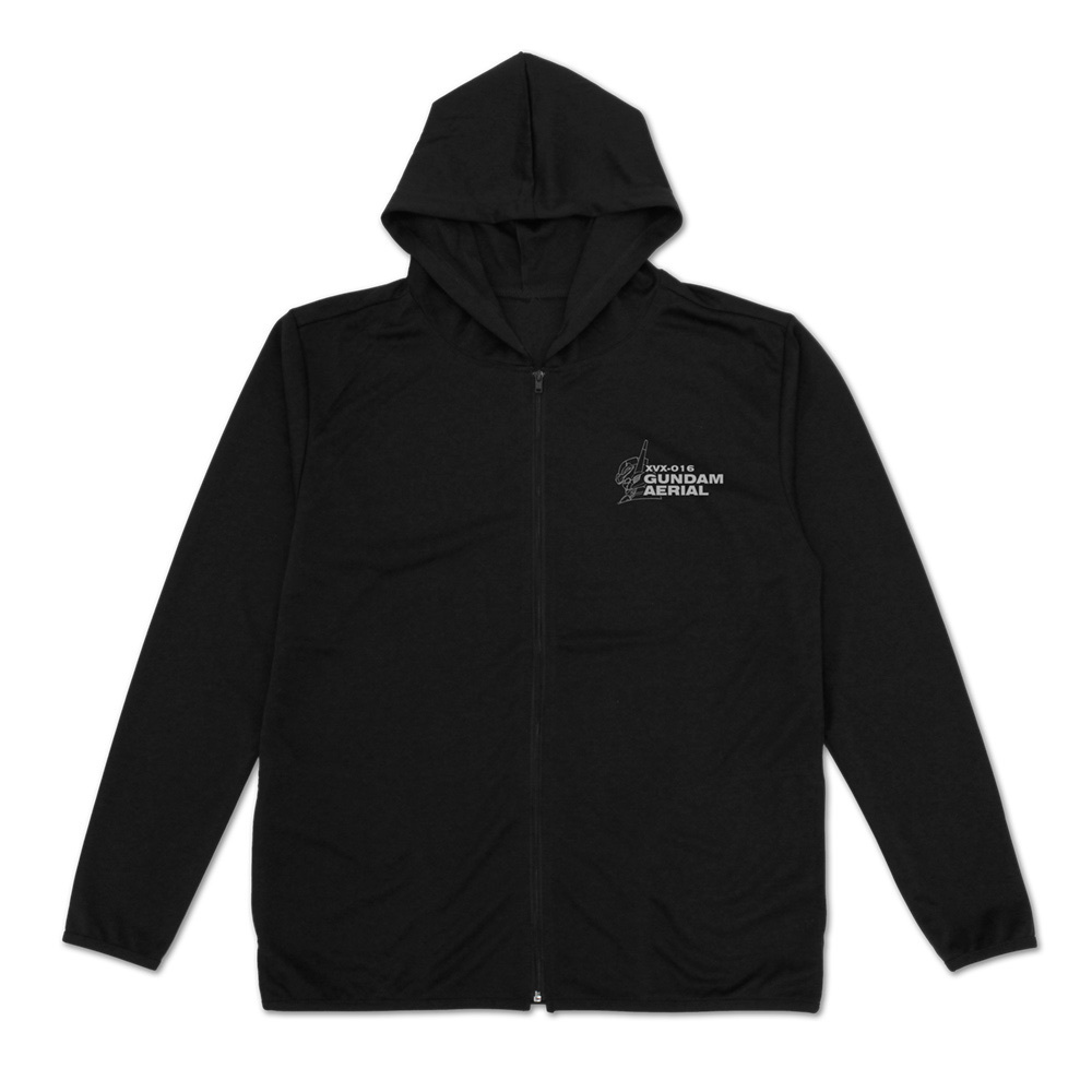Cospa 0519 ガンダム・エアリアル 薄手ドライパーカー [機動戦士ガンダム 水星の魔女] BLACK