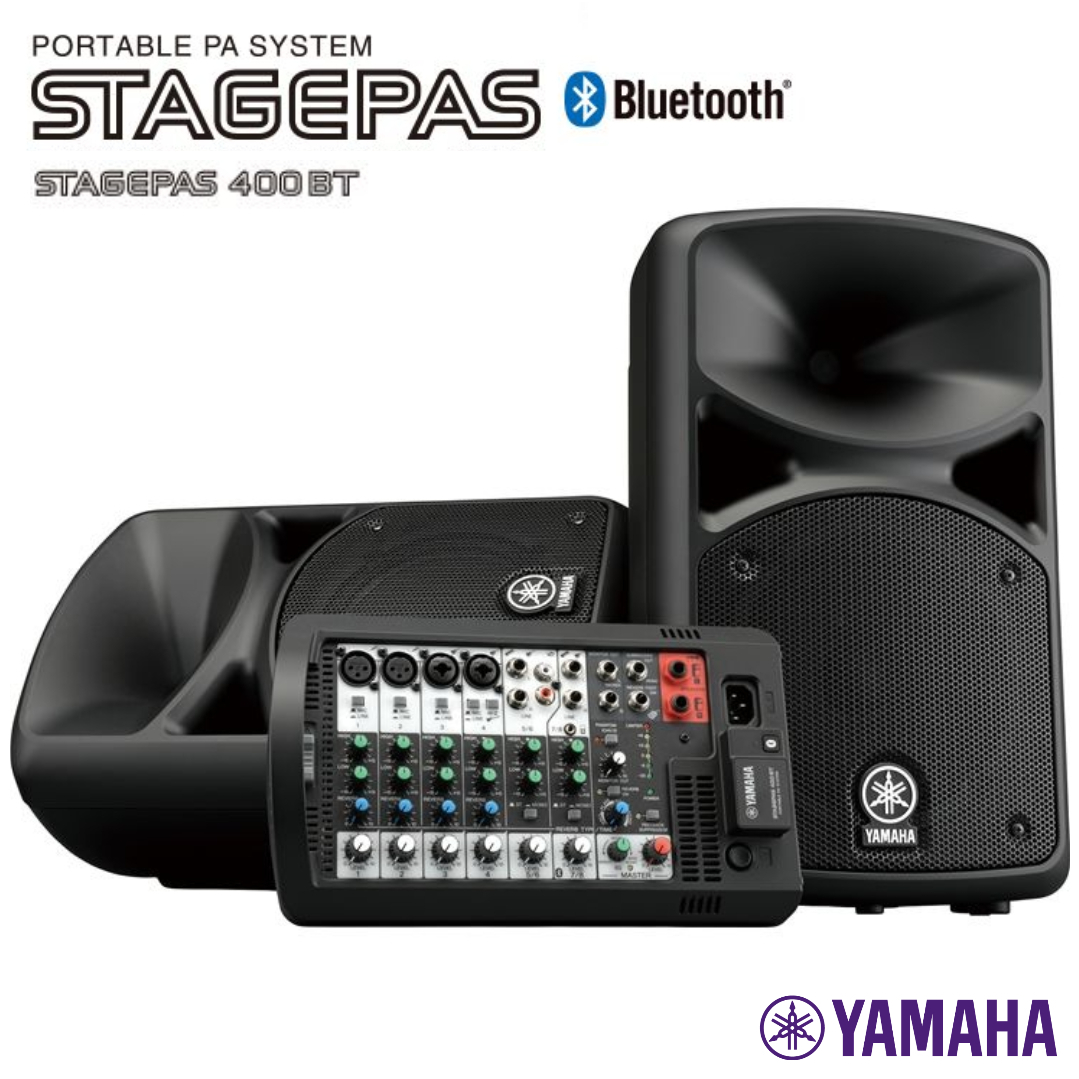 Yamaha STAGEPAS 400BT 600BT  可攜式PA音響系統 街頭藝人必備