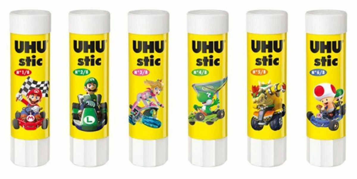 UHU - 德國UHU® 槳糊筆, 21克 - 全套 6支 不同款 《孖寶兄弟特別版》《香港行貨》