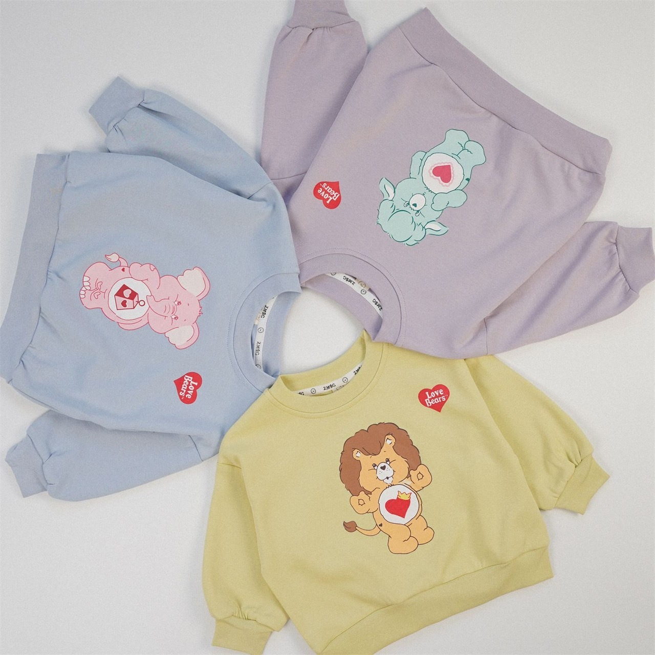 親子裝_cos糖果熊大學上衣