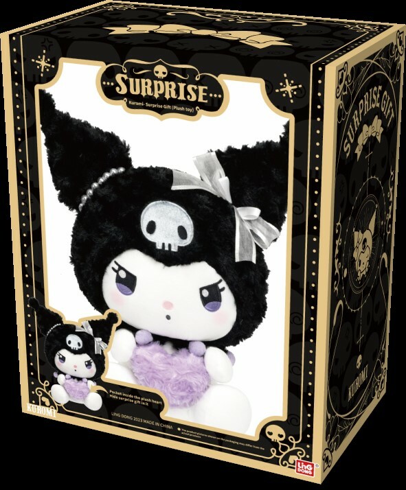 《 三麗鷗 Sanrio 》 Sanrio 驚喜禮物酷洛米玩偶-黑