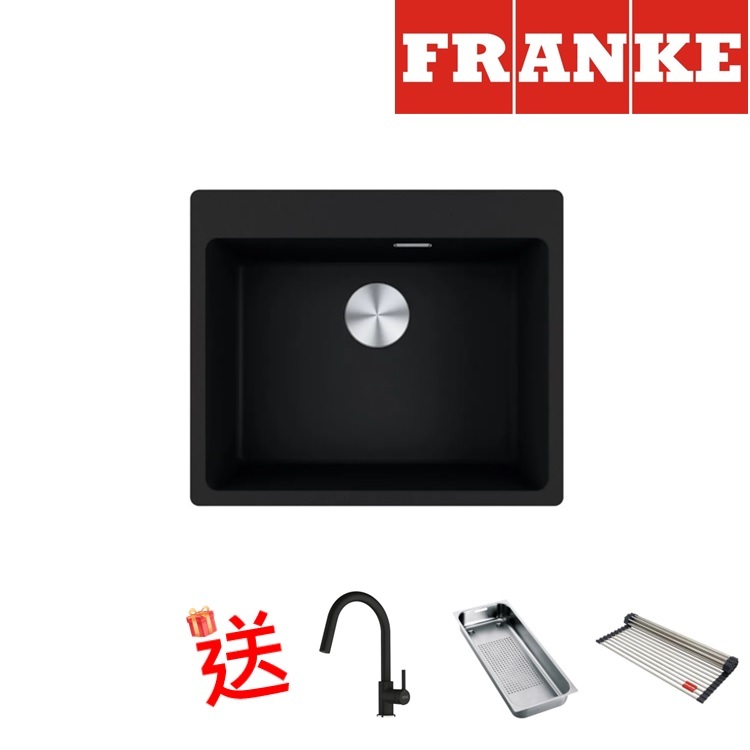 Franke "Maris" MRG 610-54 FTL Onyx Granite Single Sink