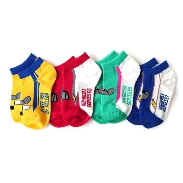 JR 新幹線童裝短襪 （抗菌 / 防臭） 15-20cm