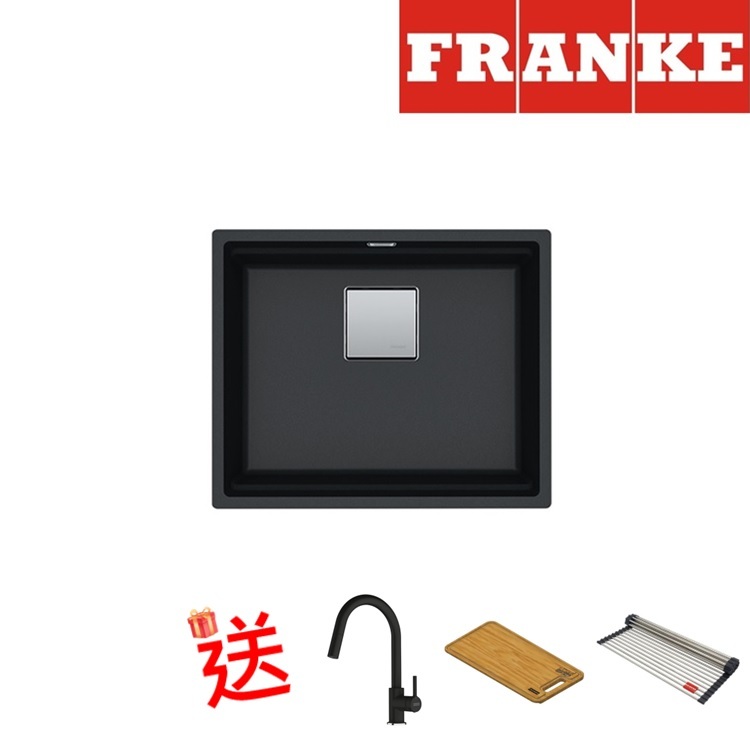 Franke "Kubus" KNG 110-52 Onyx Granite Single Sink