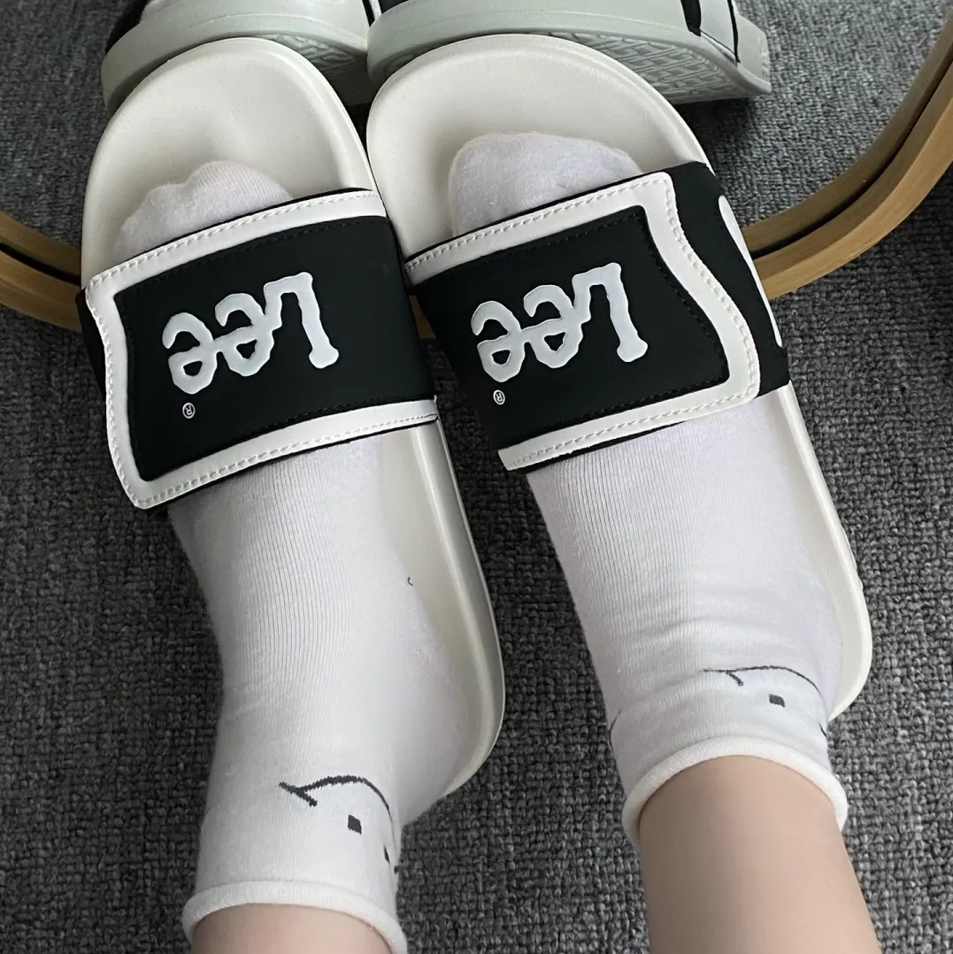 LEE LOGO 海綿拖鞋 波紋造型 男女鞋 三色 / 預購