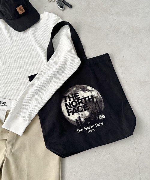 【現貨】 韓國代購 The North Face 首爾限定帆布包 四款 首爾塔 月球