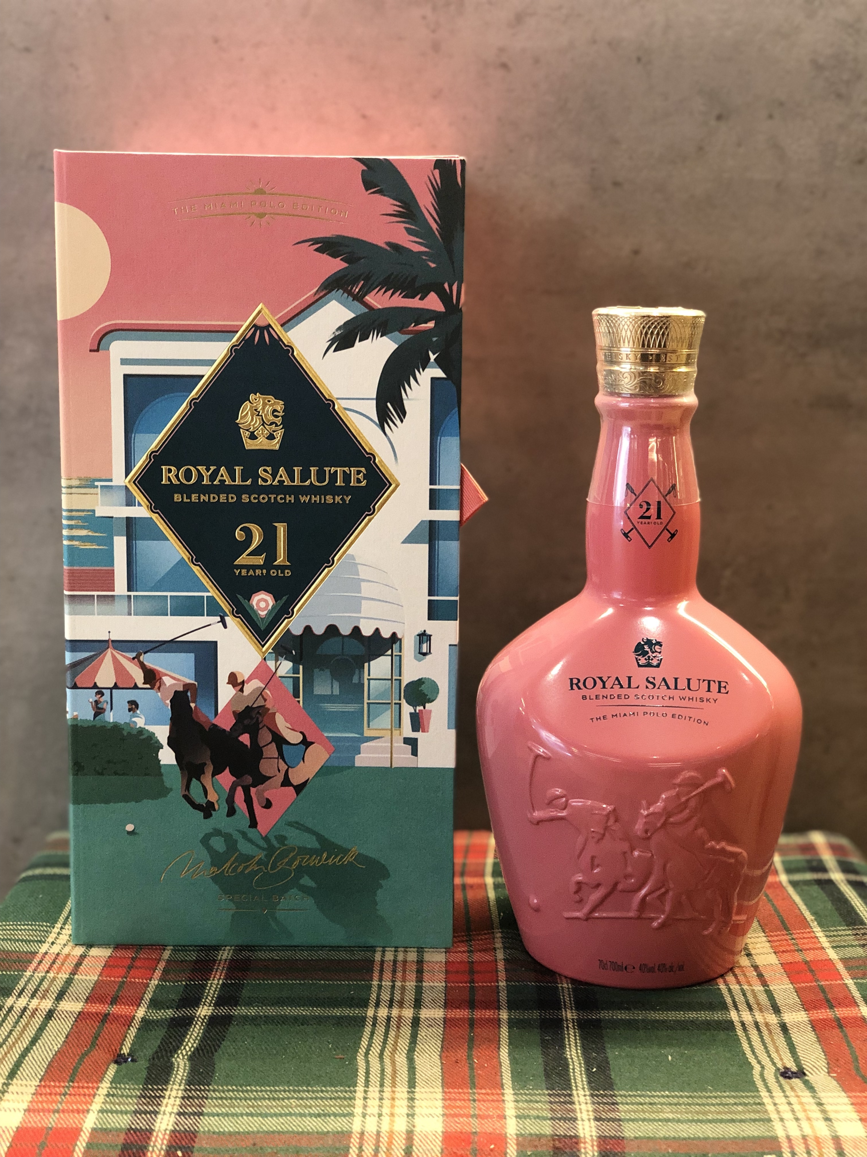 ROYAL SALUTE  皇家禮炮  2024邁阿密馬球限量版 700ml