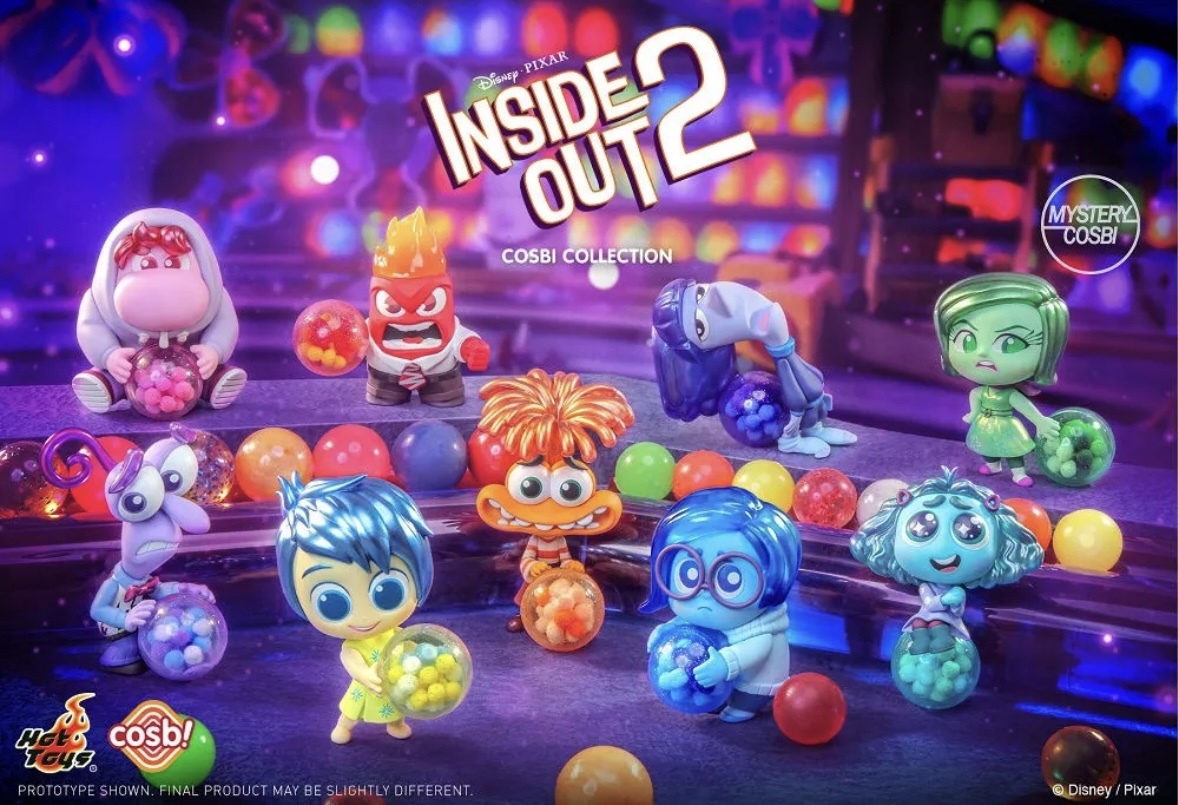 正版授權 腦筋急轉彎2 公仔 盲盒 8+1款/預購