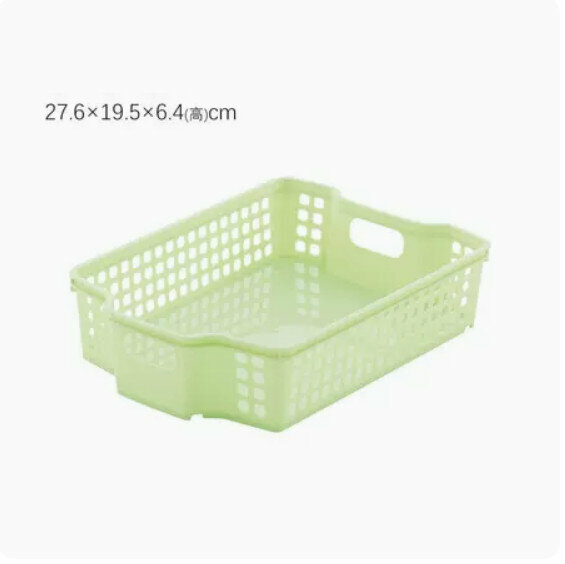 Hot-recommended kitchen plastic debris storage box (A5 light type-green)