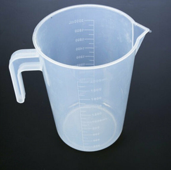 熱推烘焙加厚帶刻度塑膠量杯（2000毫升）
