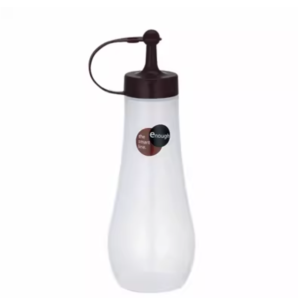 新款廚房料醬擠壓瓶（咖啡色【360ml】）