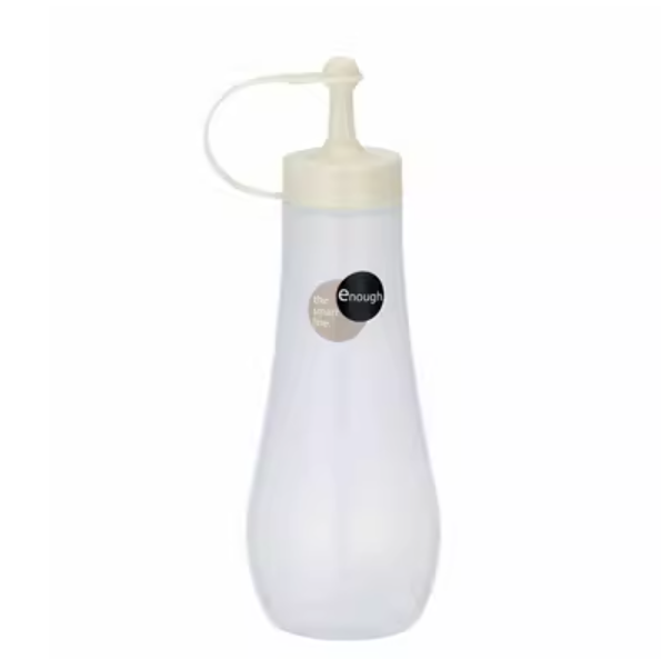 新款廚房料醬擠壓瓶（白色【360ml】）
