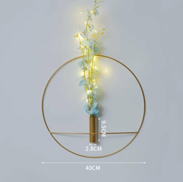 爆款牆面裝飾品【大號-9（帶裝潢燈珠）】