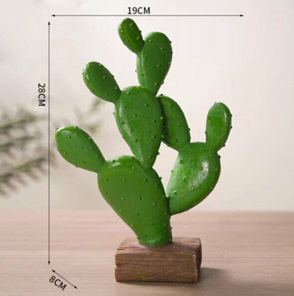 Popular decorative ornaments [28cm cactus ears]