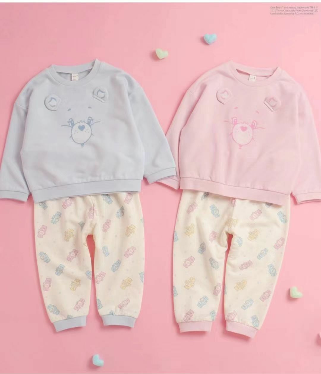 廠單 carebear家居服🐻💙💜💚💖🧡