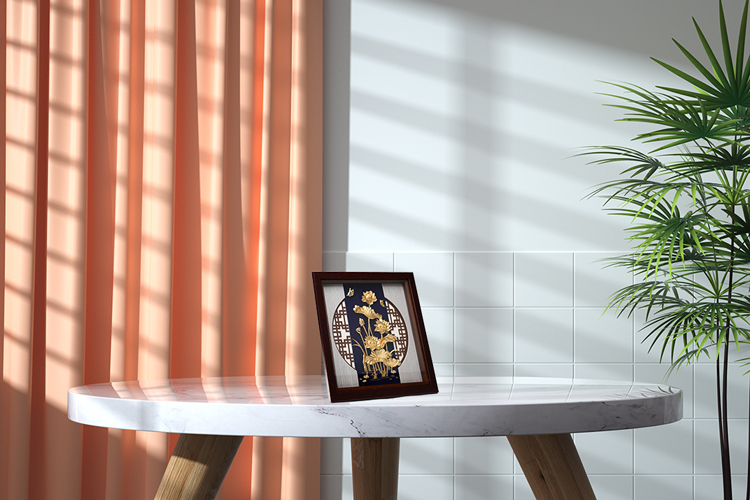 鹿港窯禮品館│立體金箔畫一帆風順掛飾│開業開市、開幕喬遷、升遷榮調祝賀禮品