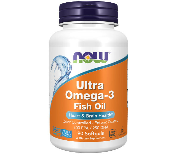[預購] Now 強效濃縮魚油(500 EPA/DHA 250mg) 180粒 Ultra Omega-3