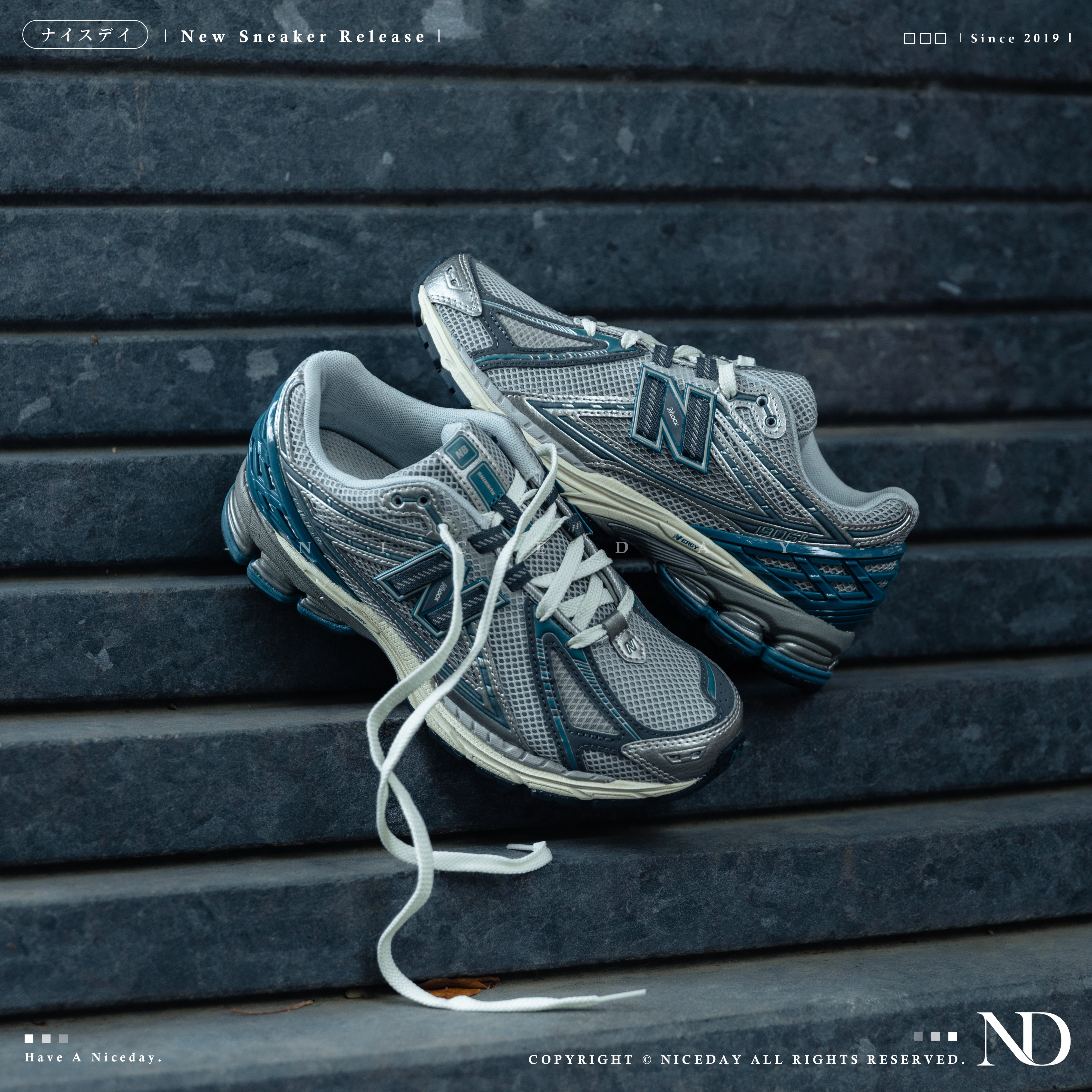 NICEDAY 現貨 New Balance M1906REO 復古 銀藍 Y2K 深藍 男女尺寸 M1906REO