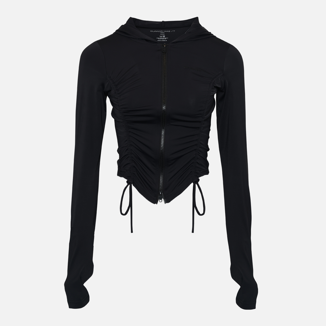 Cooling Wrinkles Thin Jacket-Black