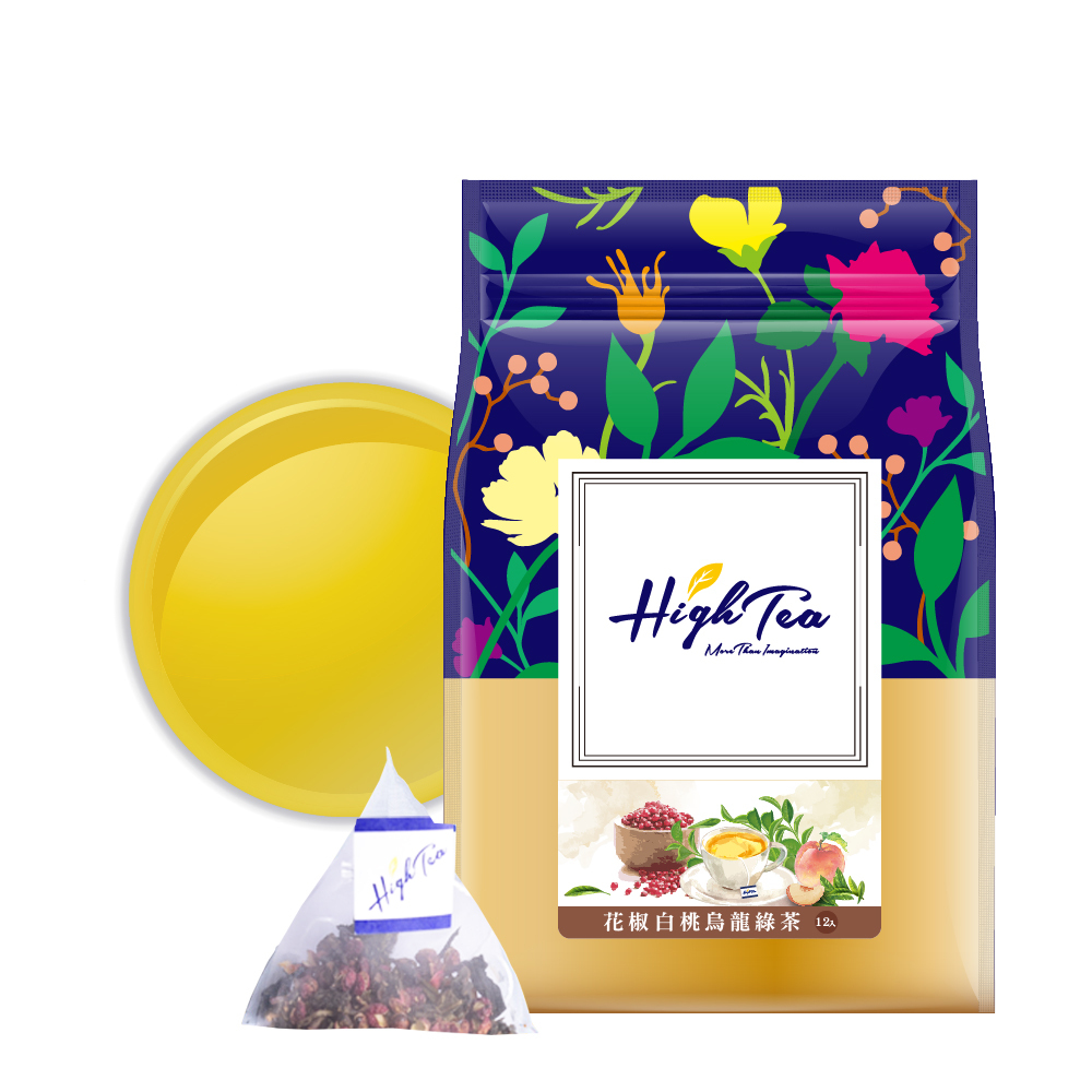 花椒白桃烏龍綠茶 2.5g x 12入/袋