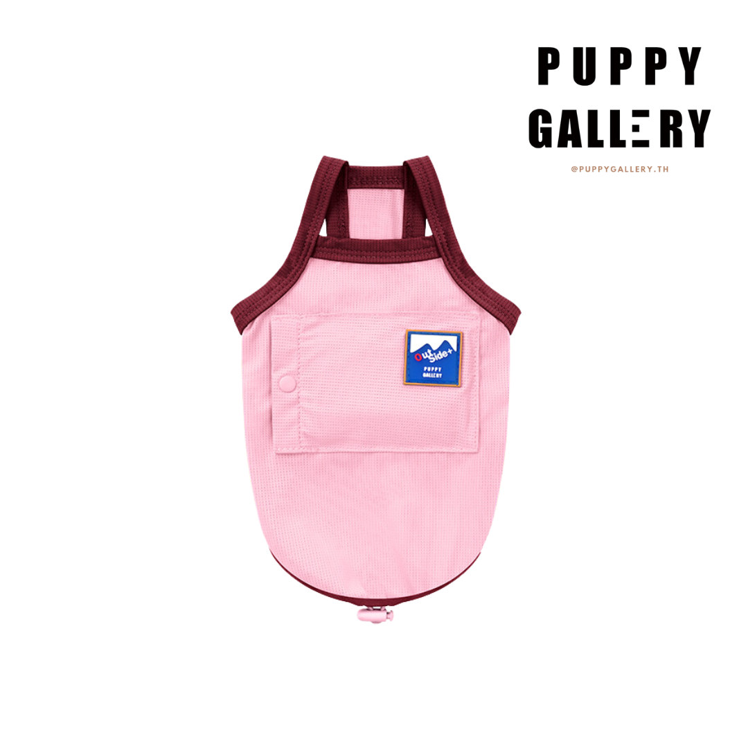 Puppy Gallery外出涼感衣(粉)