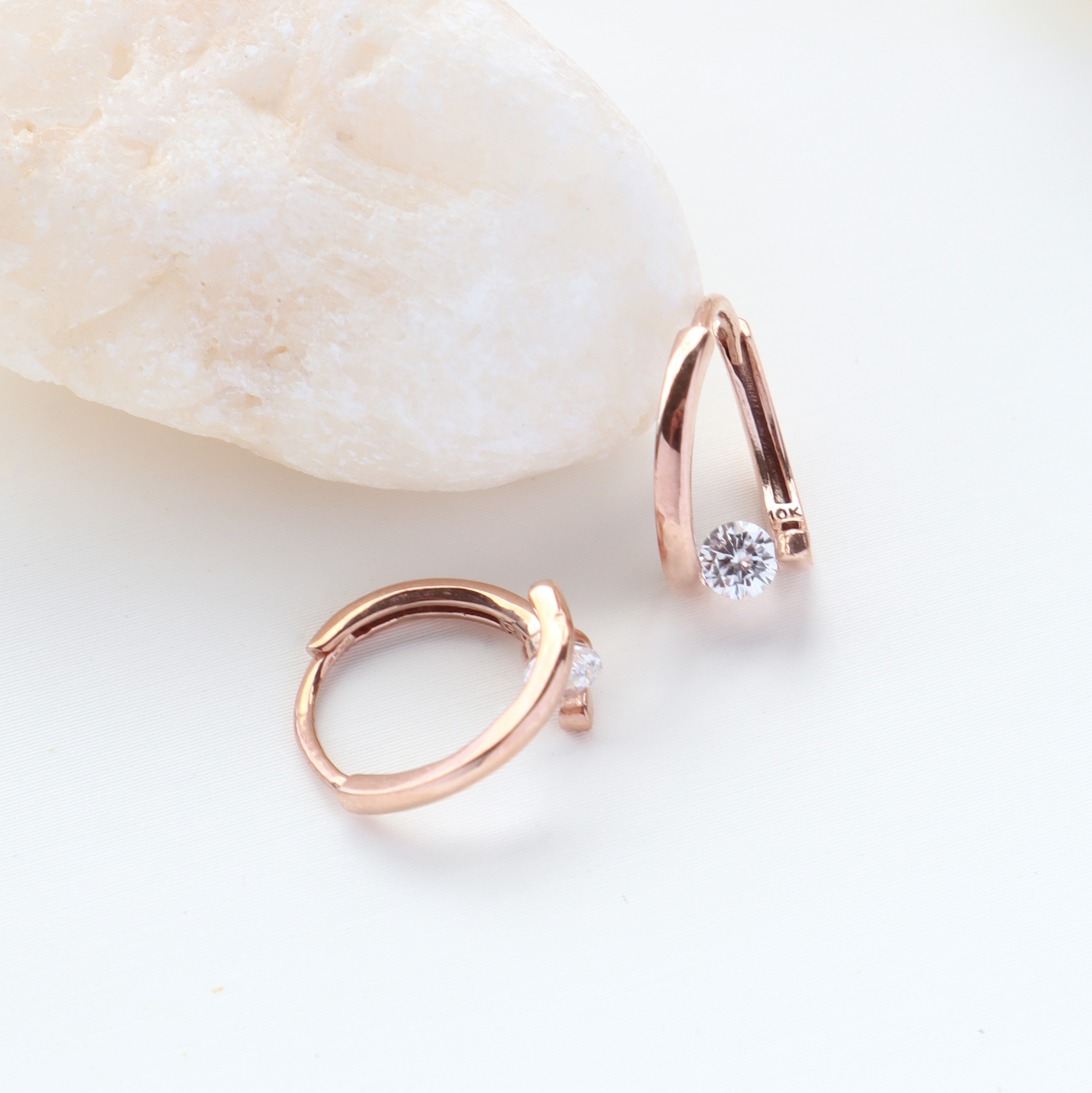 10K/一瞬流星耳環