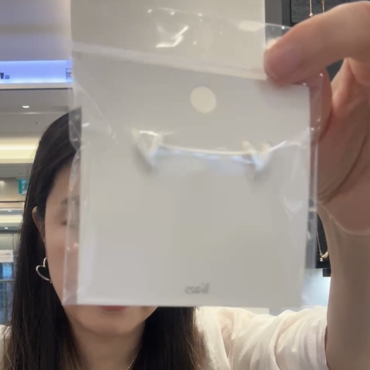 925銀-手繪心心耳環