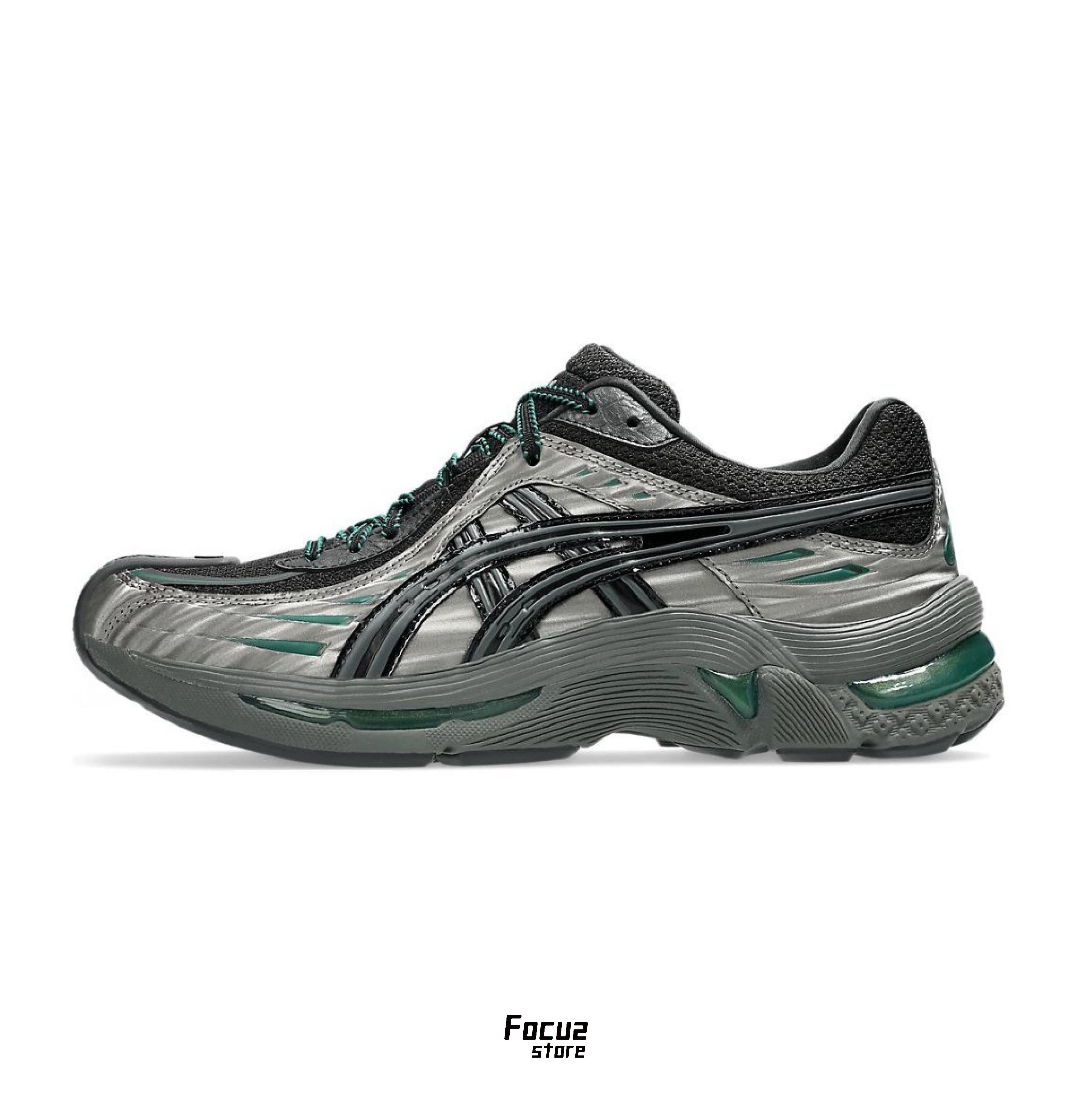 【Focus Store】預購 Kiko Kostadinov x Asics Gel Flammae "Grey Black" 銀灰綠 1202A508-020