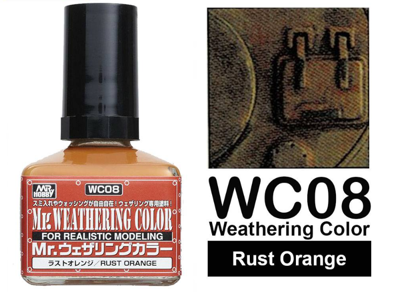 WC08 Mr.Weathering-Rust Orange