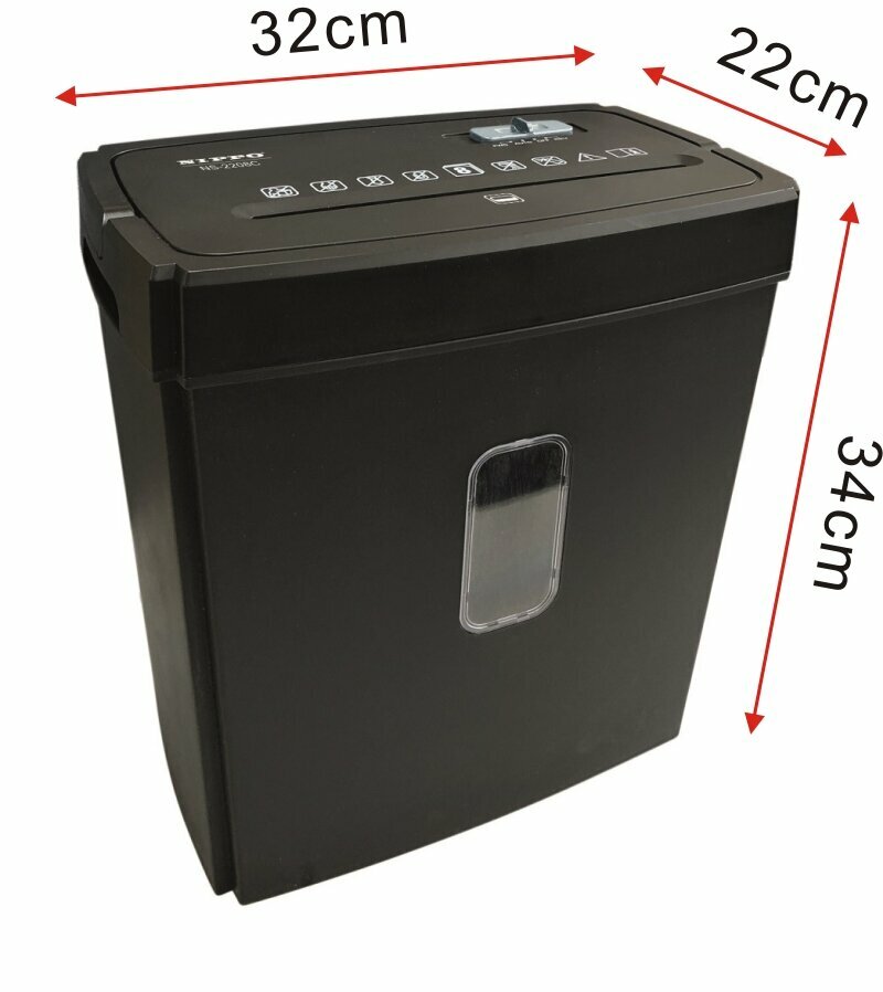 Nippo - NS-2208C 桌邊輕型商用碎紙機《香港行貨》《2年保養》- 1 部