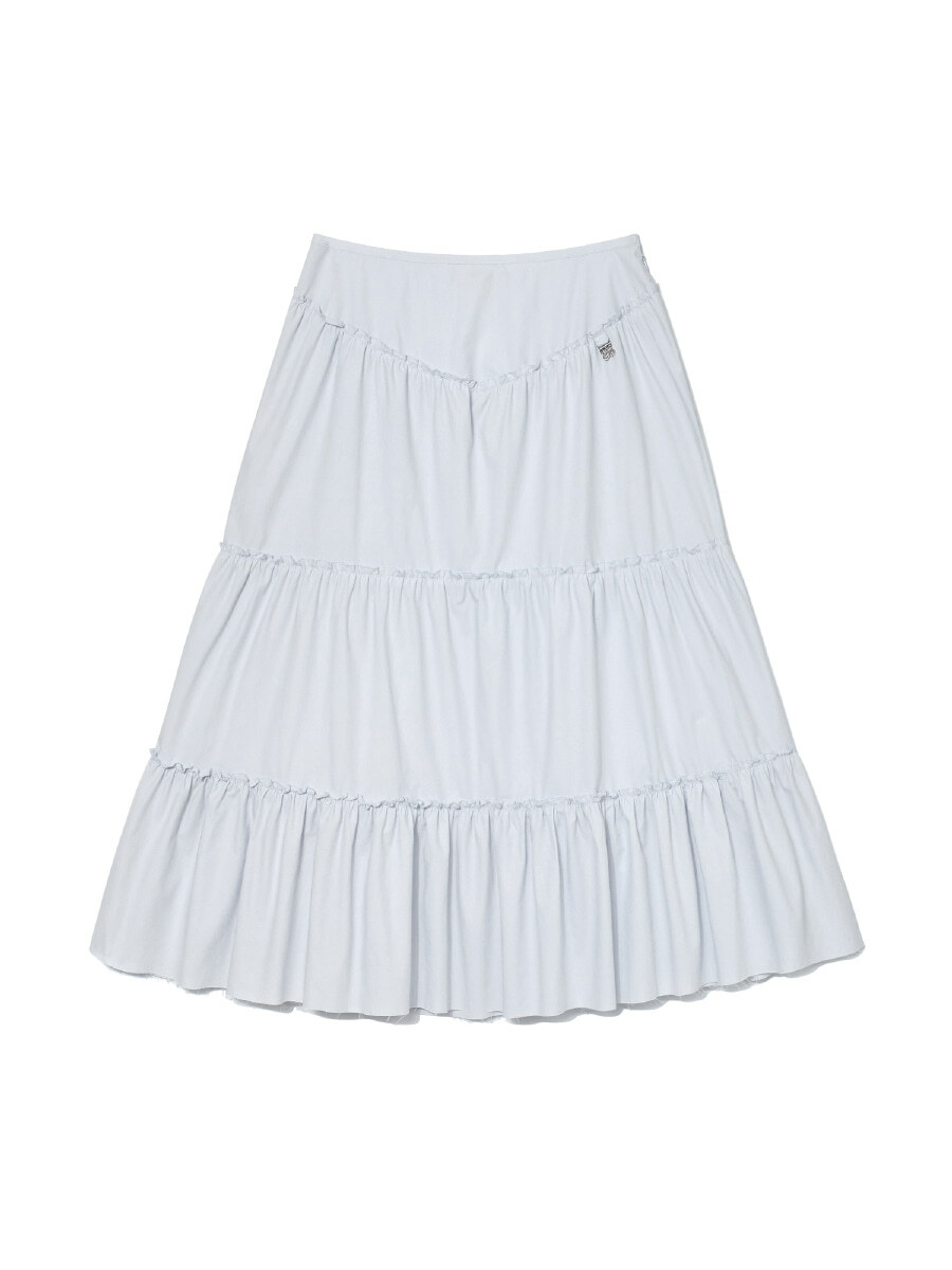 GLOWNY RODEO TIERED RUFFLE SKIRT
