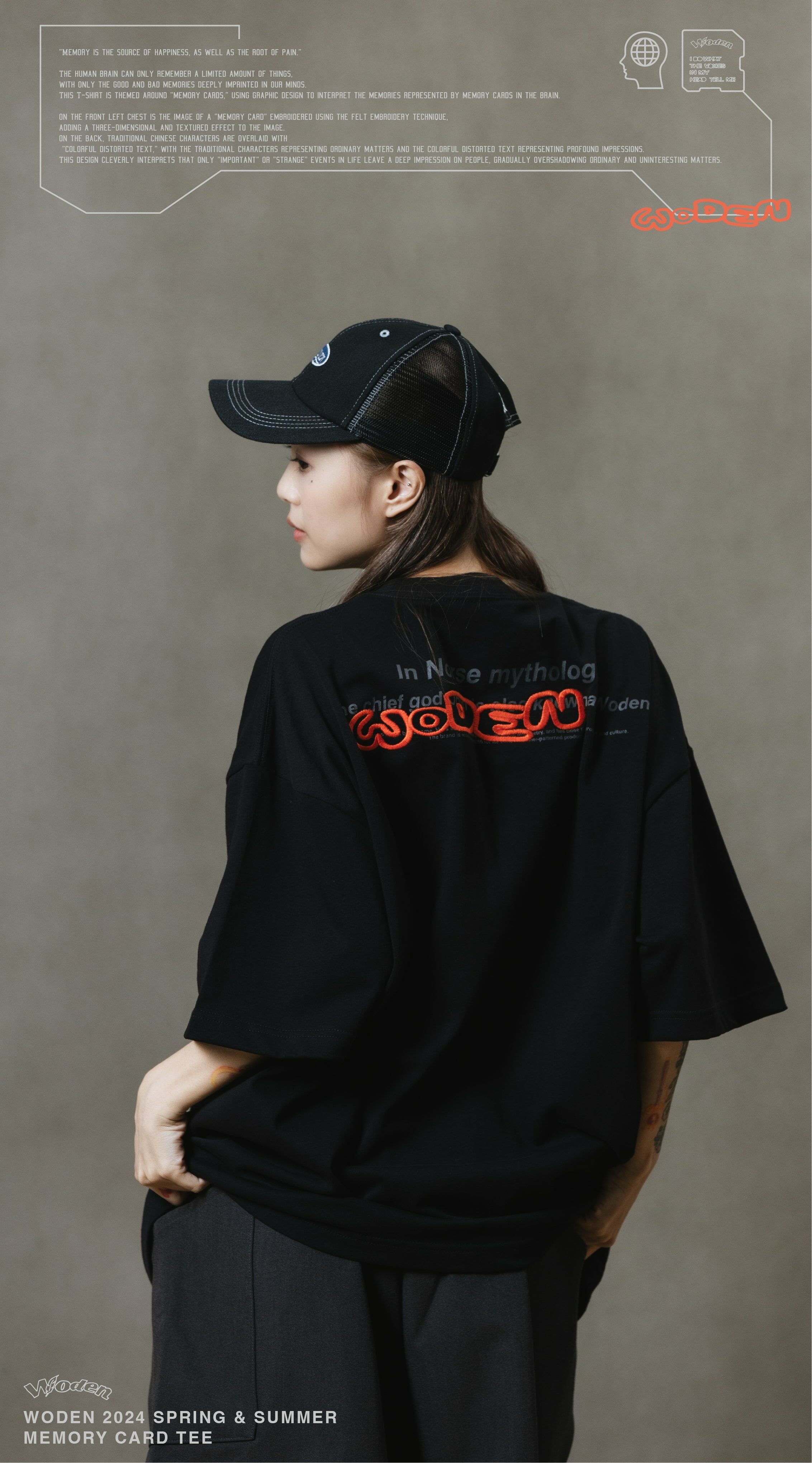 Woden Memory Card Tee