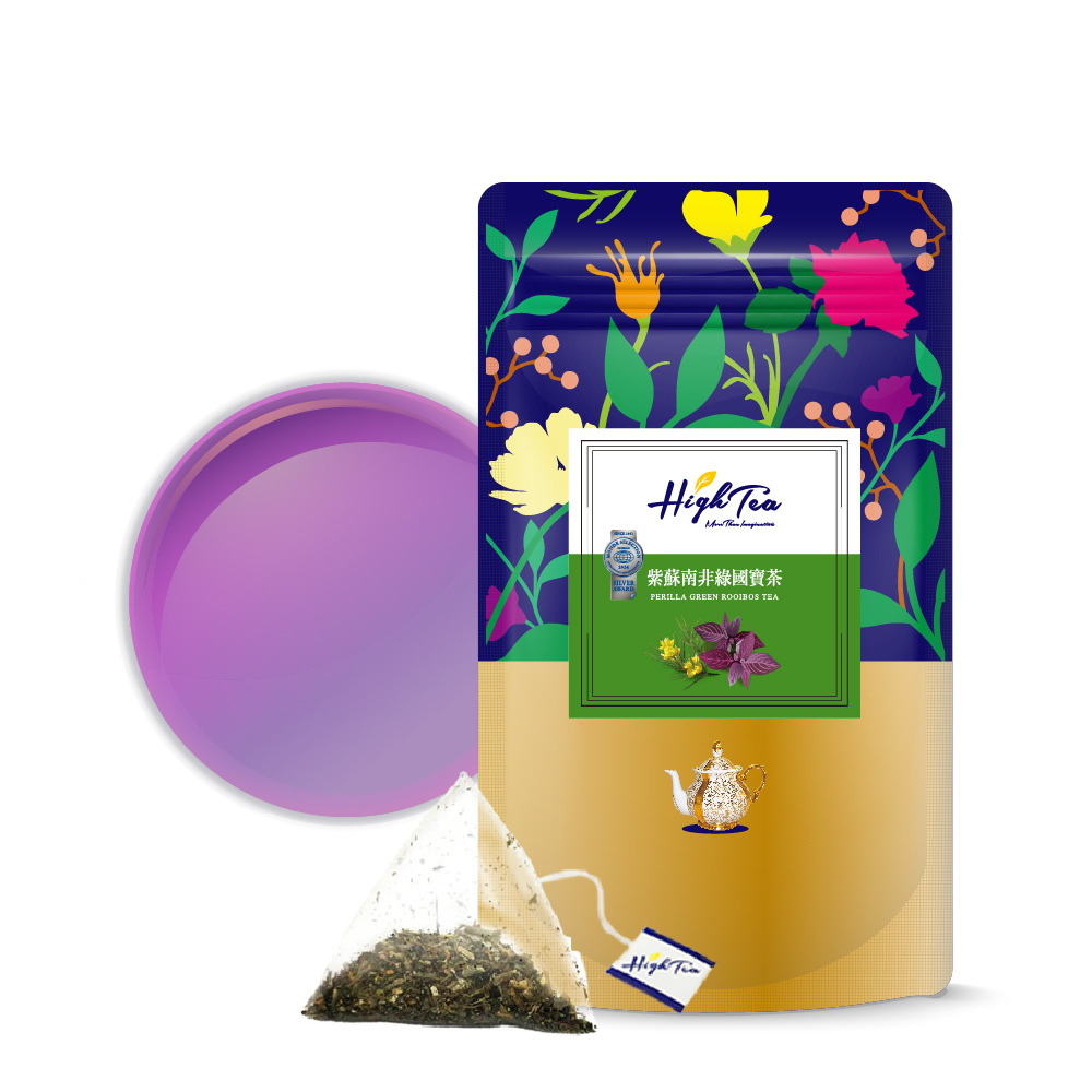 紫蘇南非綠國寶茶2g x 12入/袋【無咖啡因】【High Tea】