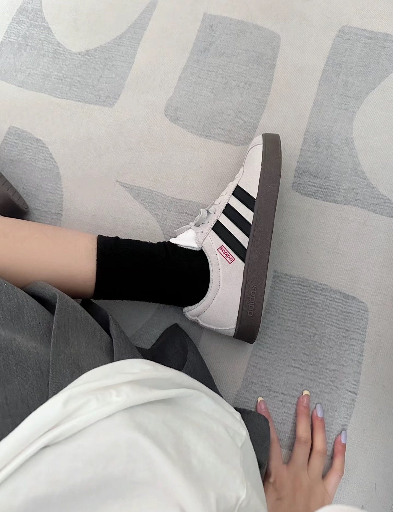 #預購 ADIDAS NEO VL Court Lifestyle 森巴SAMBA平替款 德訓鞋 灰巧克力  HQ1802 JS3003