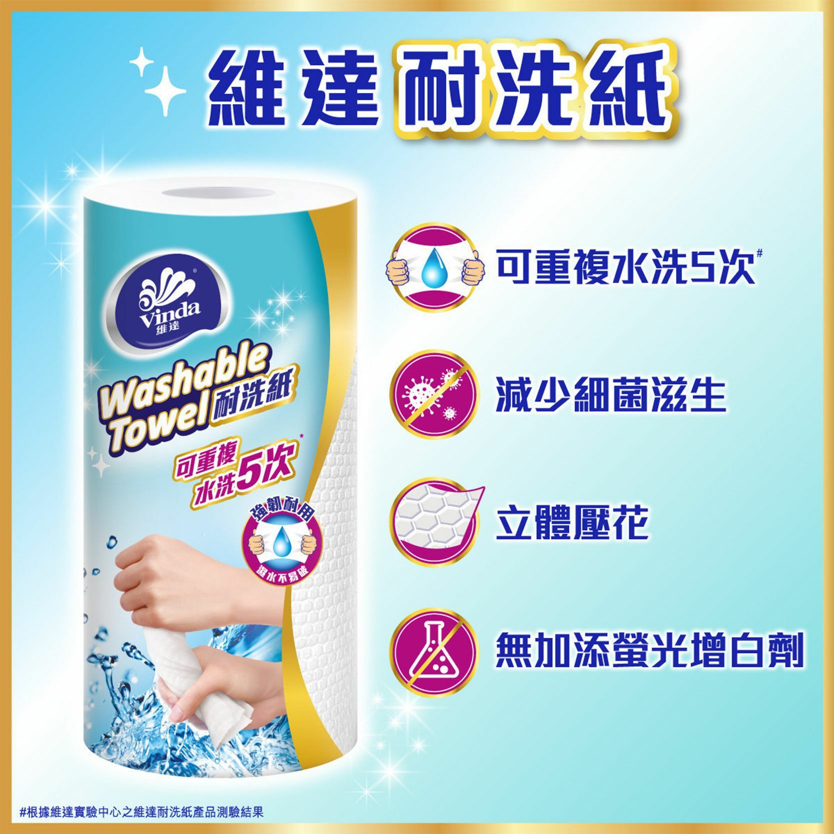 Vinda Washable Towel