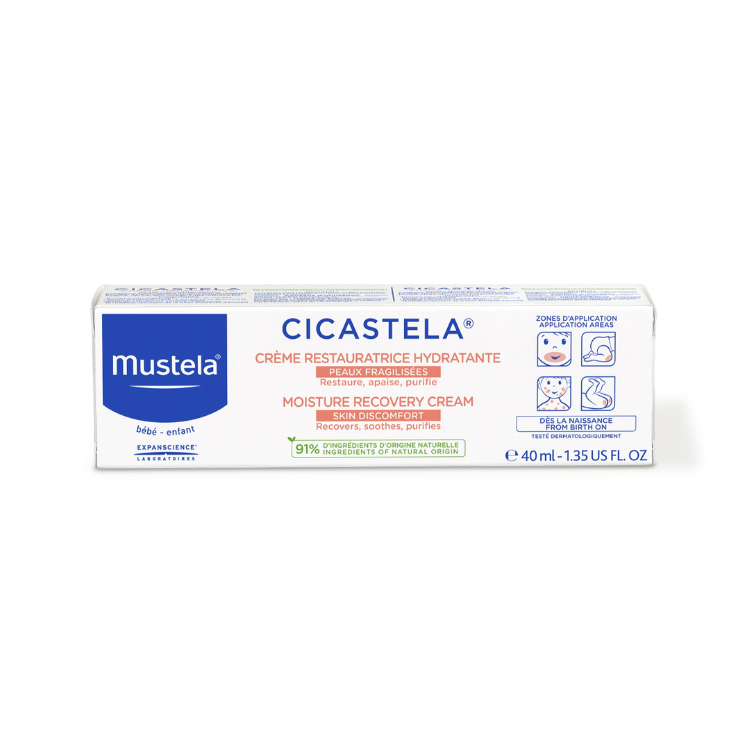 Mustela Cicastela Moisture Recovery Cream (40mL/Tube)