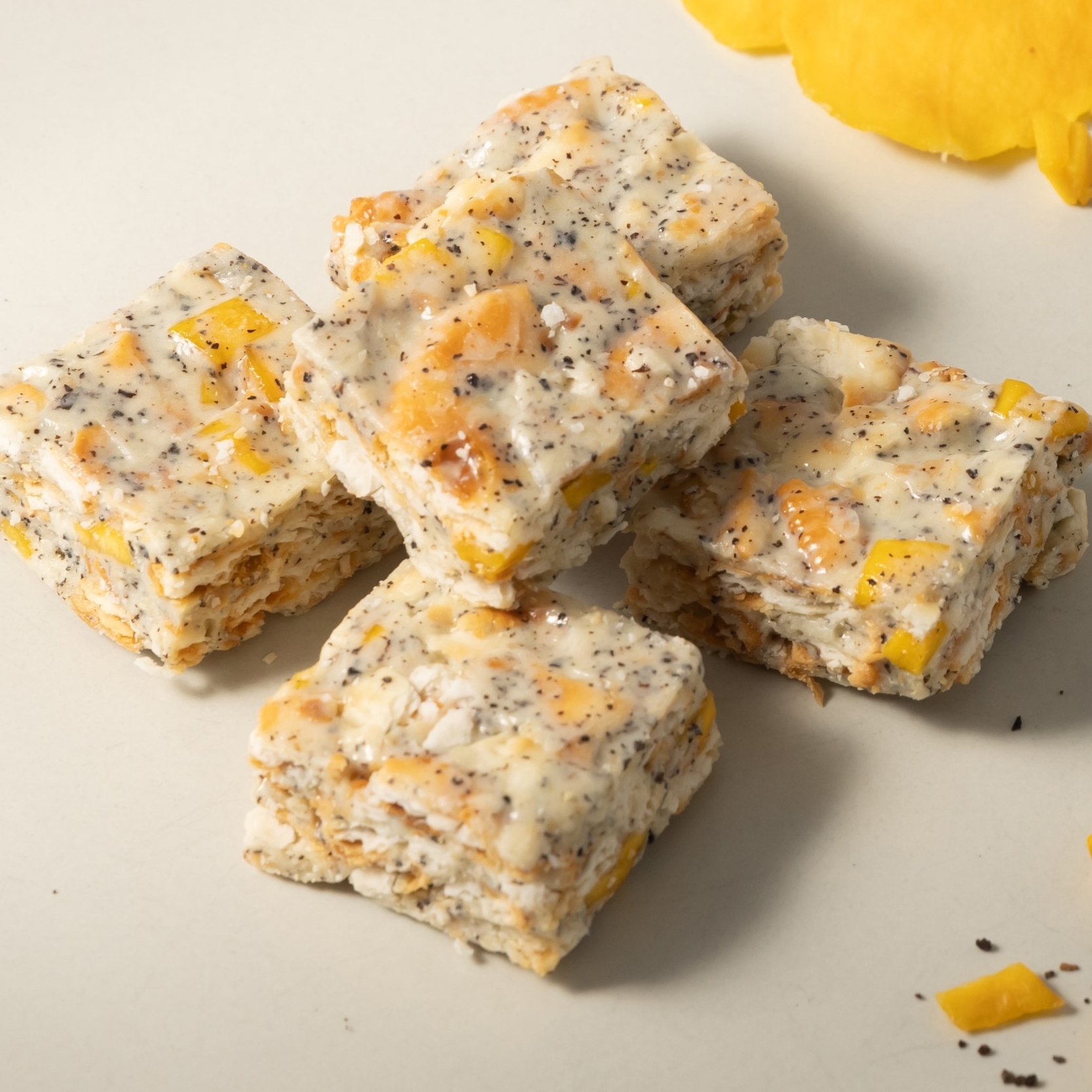 博愛Café 手工雪花酥(含果仁或果乾)- 芒果伯爵茶