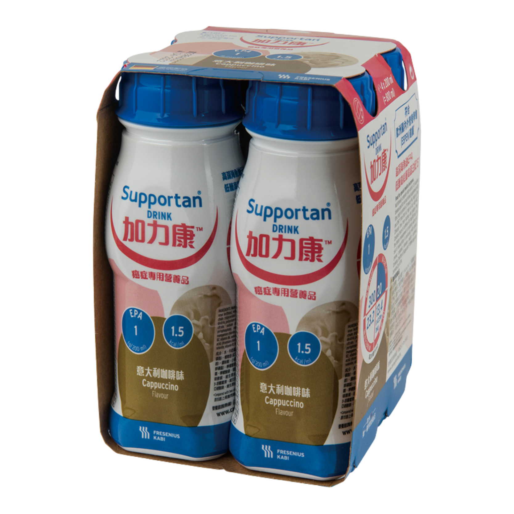 Fresenius Kabi 加力康癌症專用營養品 意大利咖啡味 200毫升 4支裝 (食用期限至2026年7月31日)
