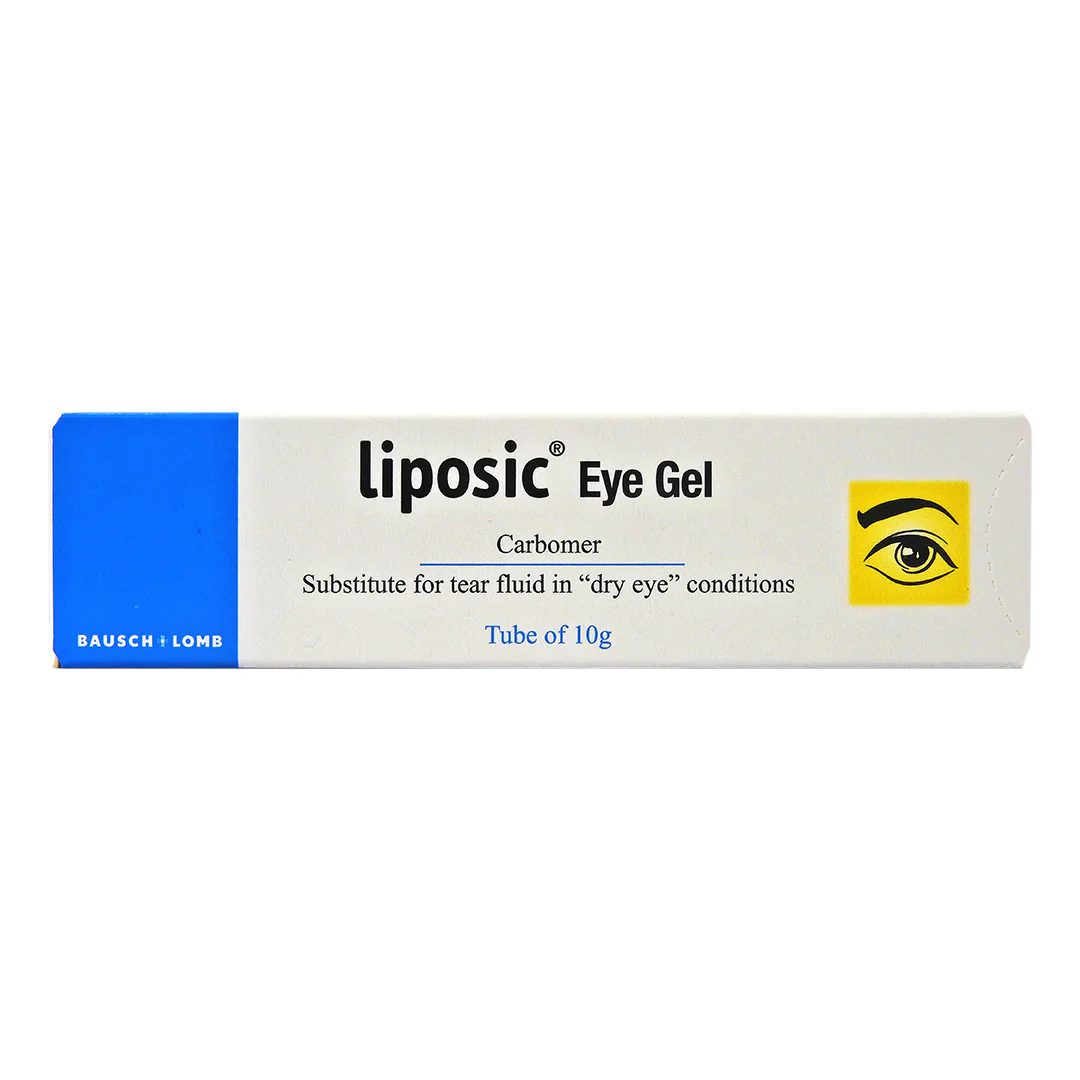 Liposic Eye Gel (Carbomer) (10g/Tube)