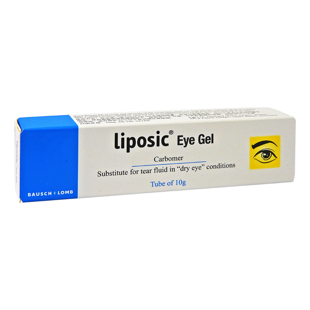 Liposic Eye Gel (Carbomer) (10g/Tube)