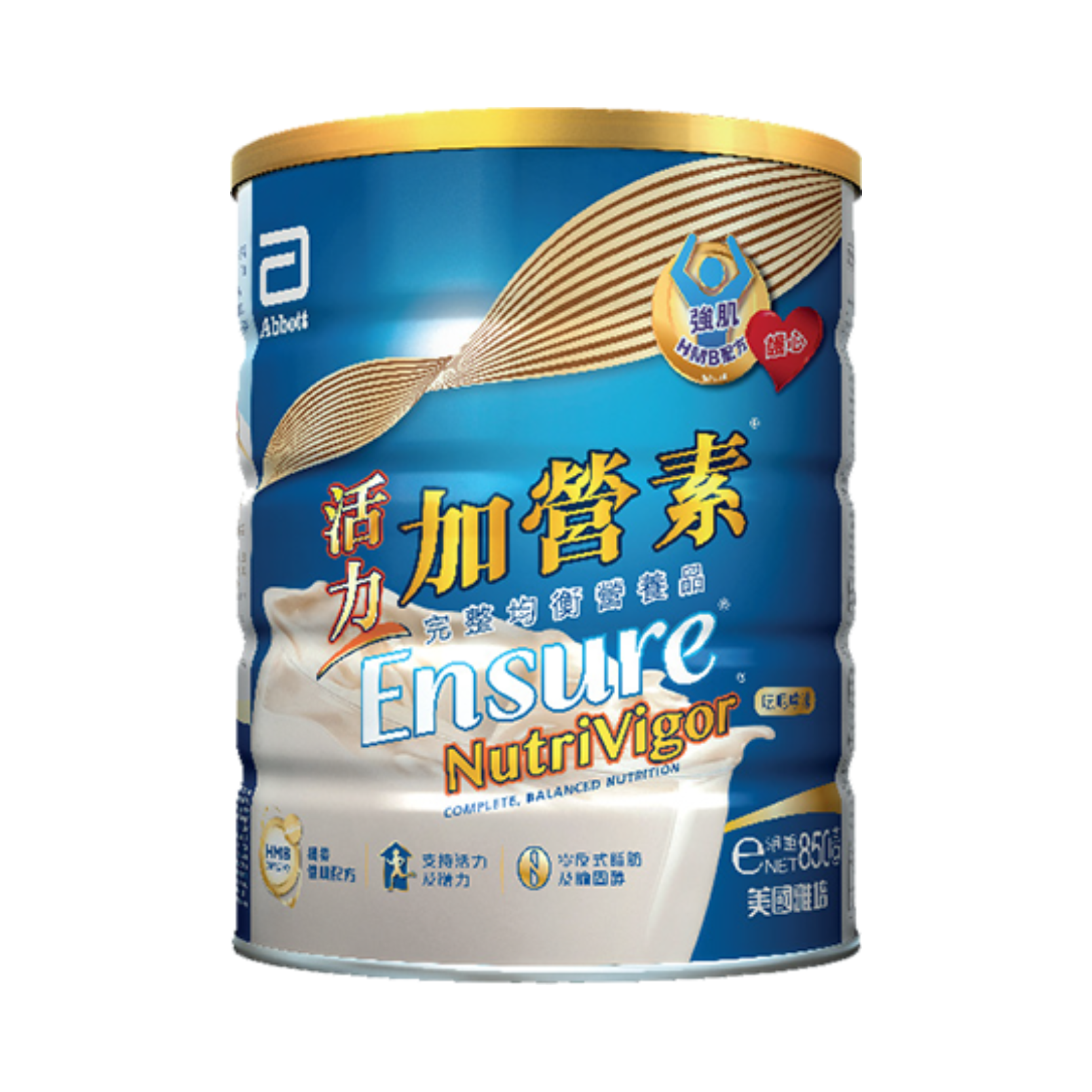 Abbott Ensure NutriVigor Vanilla (850g/Bot)