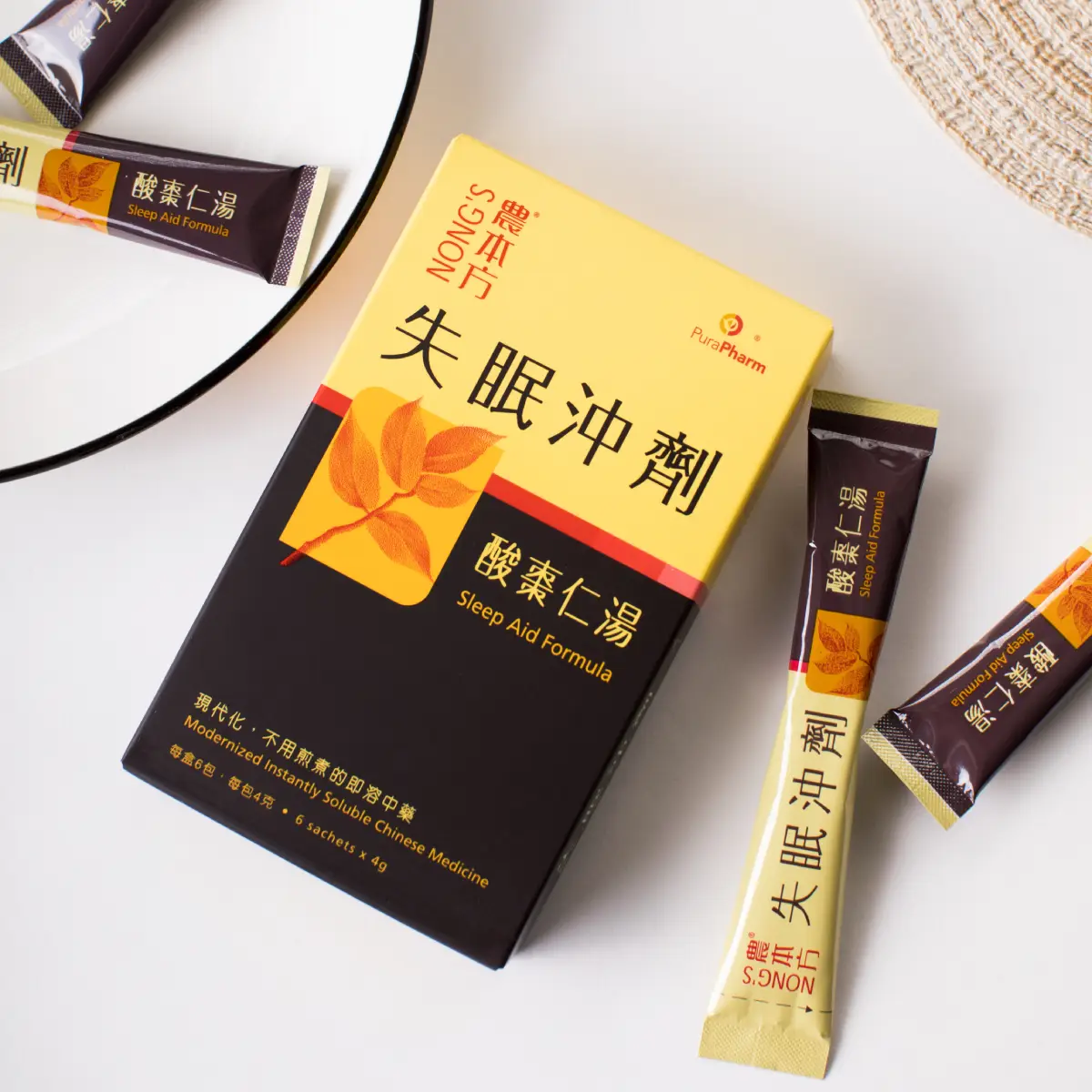 NONG'S® Sleep Aid Formula — Suan Zao Ren Tang (6 sachets)