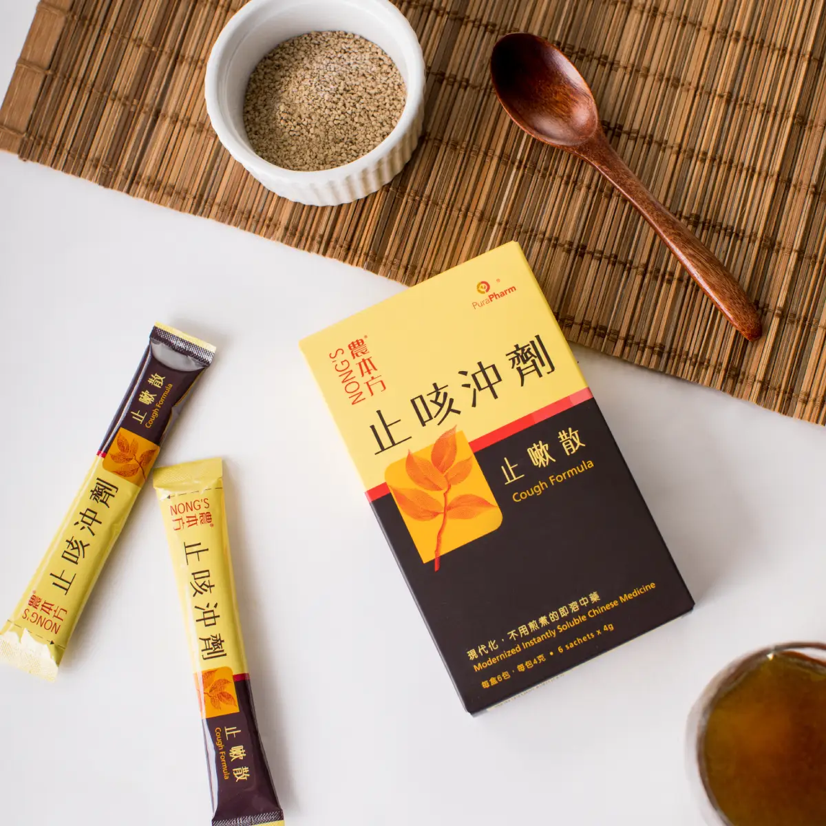 NONG'S® Cough Formula — Zhi Sou San (6 sachets)