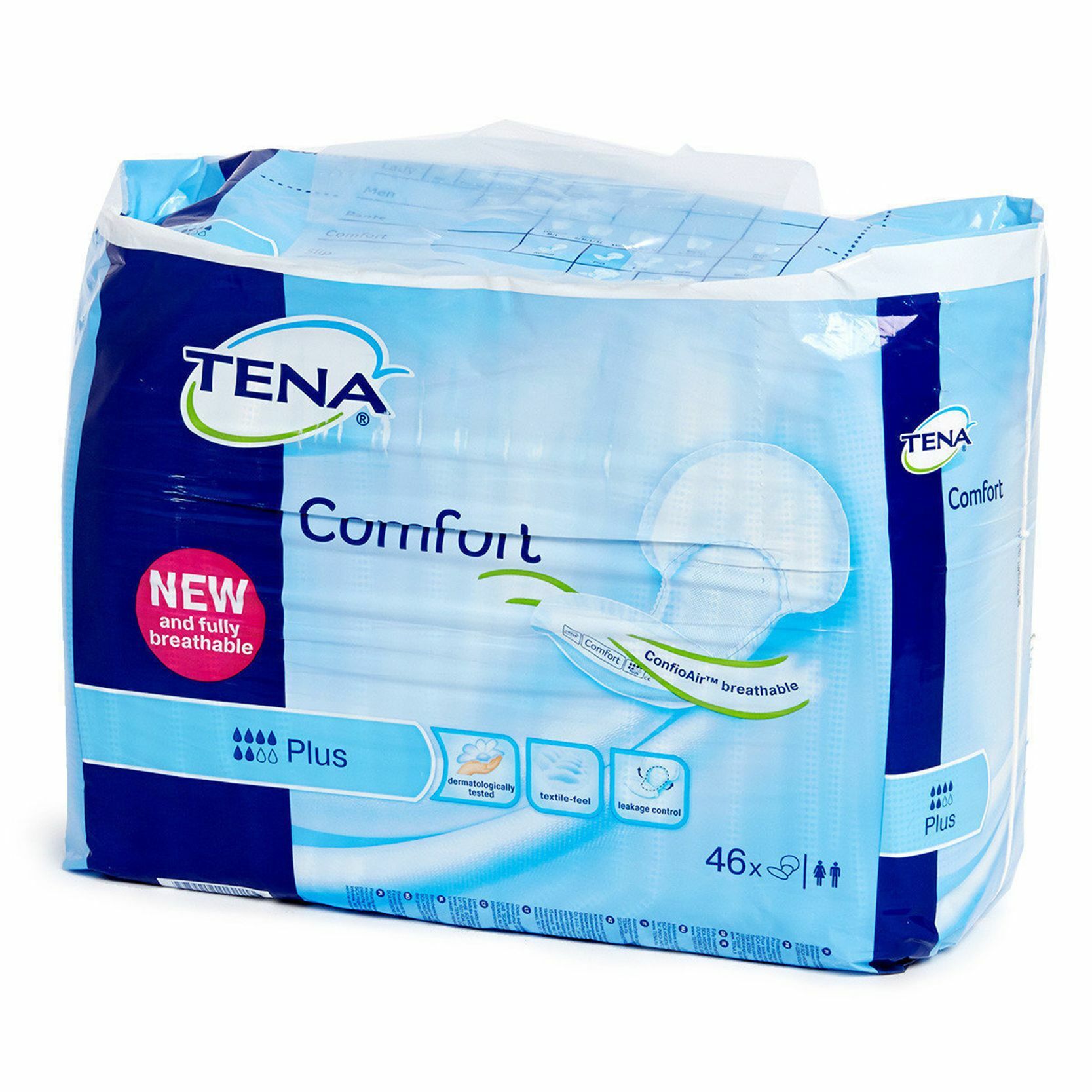 Tena Comfort Plus 2 Bags x 46's