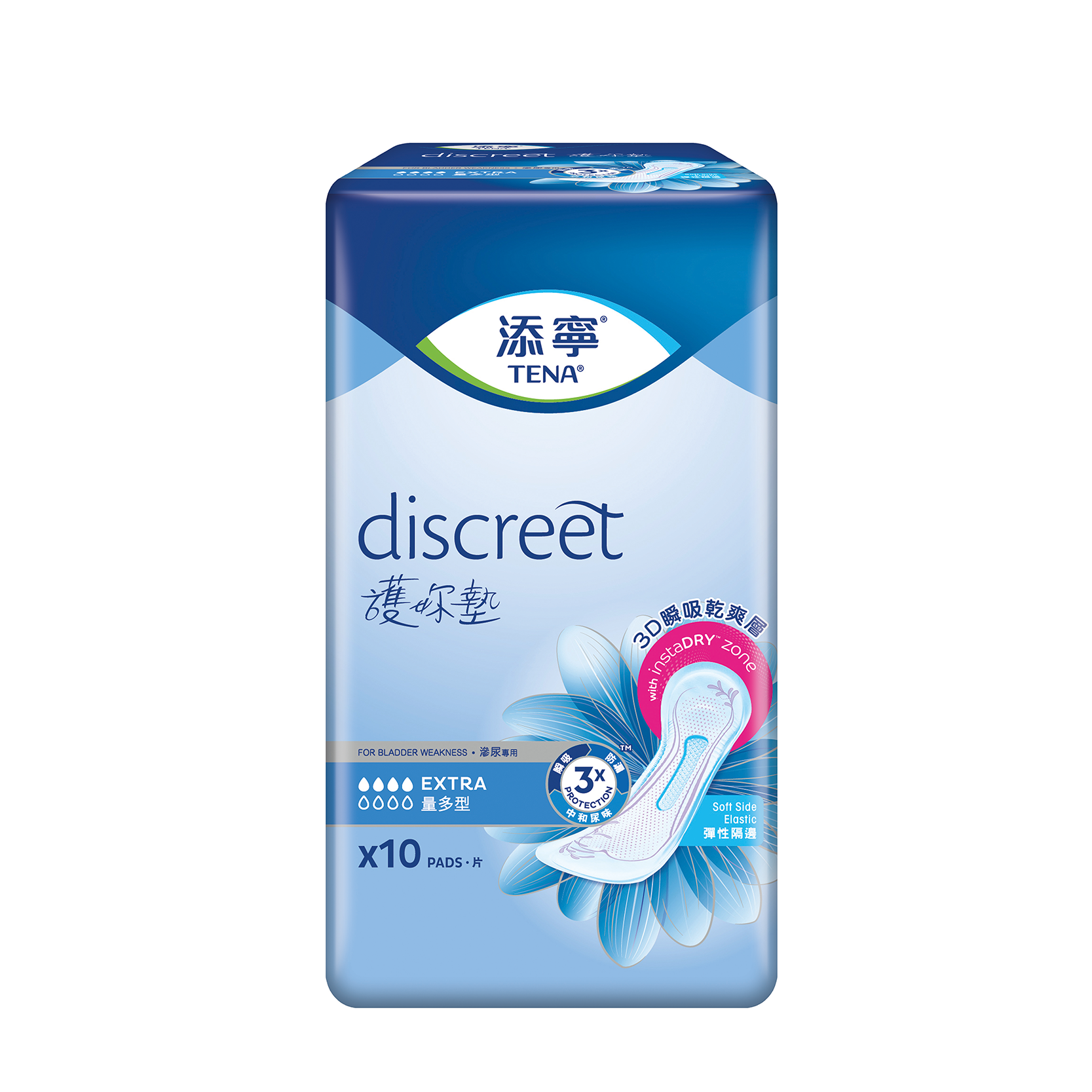 Tena Lady Extra 6 Bags x 10's