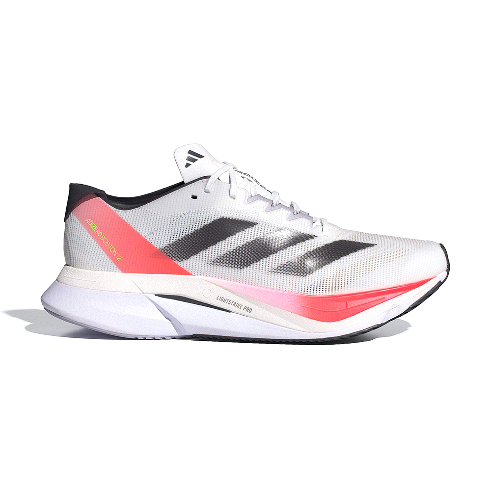 Adidas Adizero Boston 12 男鞋 黑白紅色 運動 競速 輕量 緩震 跑鞋 慢跑鞋 IF9210