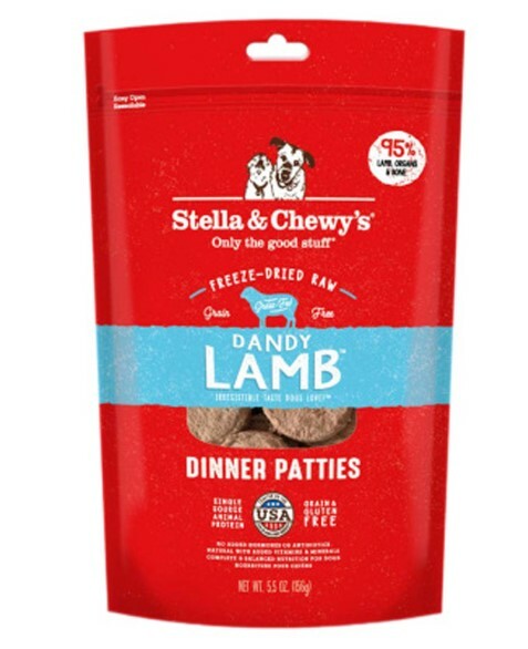 Stella & Chewy's 凍乾生肉主糧系列 羊肉配方．5.5oz/14oz/25oz
