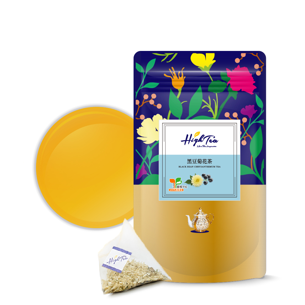 黑豆菊花茶 4g x 12入/袋【無咖啡因】